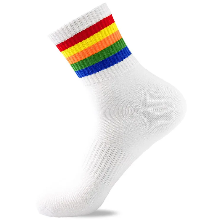 High quality custom women designer with logo winter running anime socks