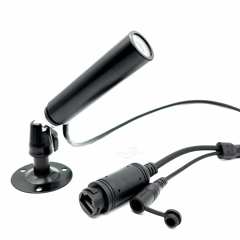 Diameter 22MM Waterproof Network Small 5MP POE Mini Bullet Security IP Camera On vif P2P CCTV Video Audio Surveillance IPCam