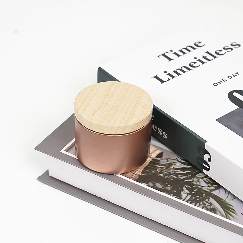 Custom Logo Tea Packaging Tin Cans Coffee Powder Tinplate Jar Metal Cans for Peanuts Cashews Packing