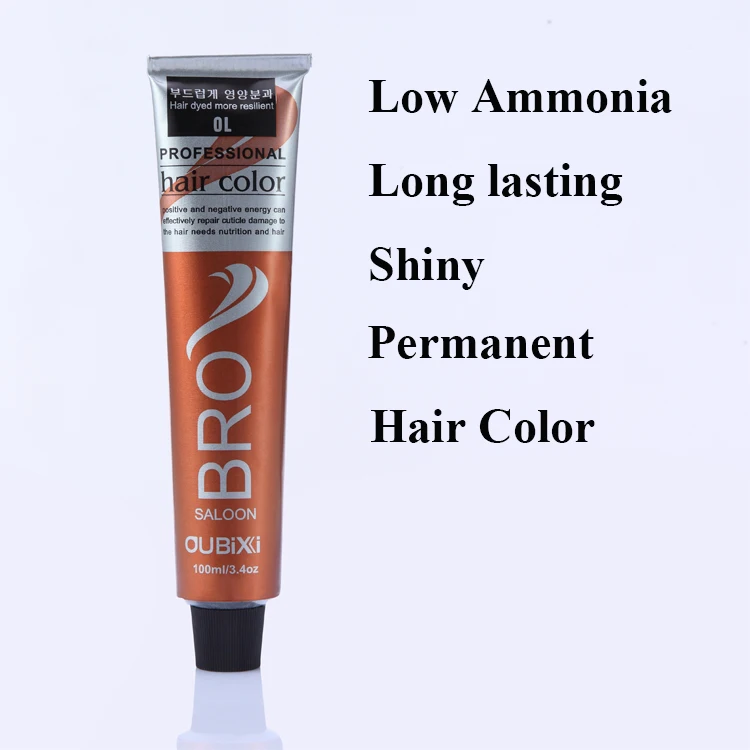 2019 Best Selling Permanent Professional Italian Hair Color Brands Names