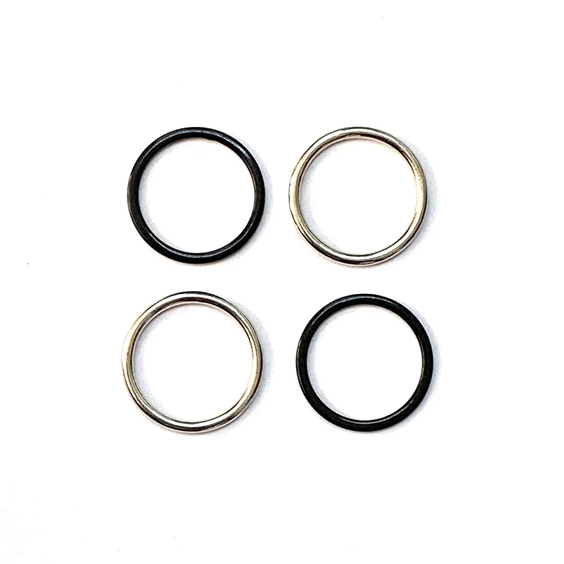 Bra Rings and Sliders O-ring Accessories Metal Opp Bag Customized Durable Women Bras Underwear Accessories Dog Underwear 1000pcs