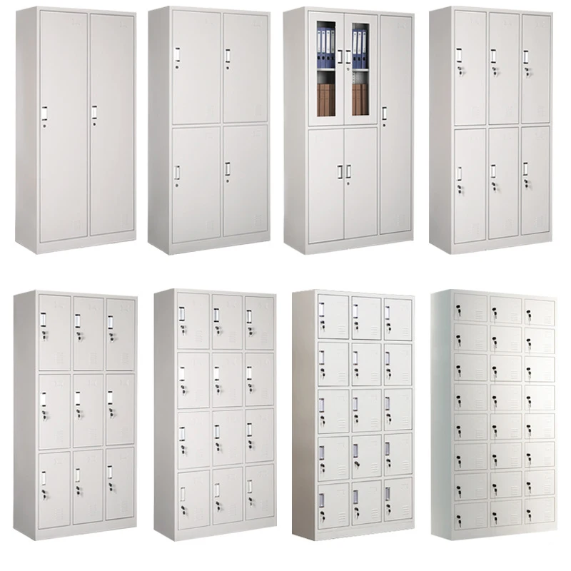 6 Doors locker Steel storage Lockers  armario armadietto gym  metal Loker cabinet