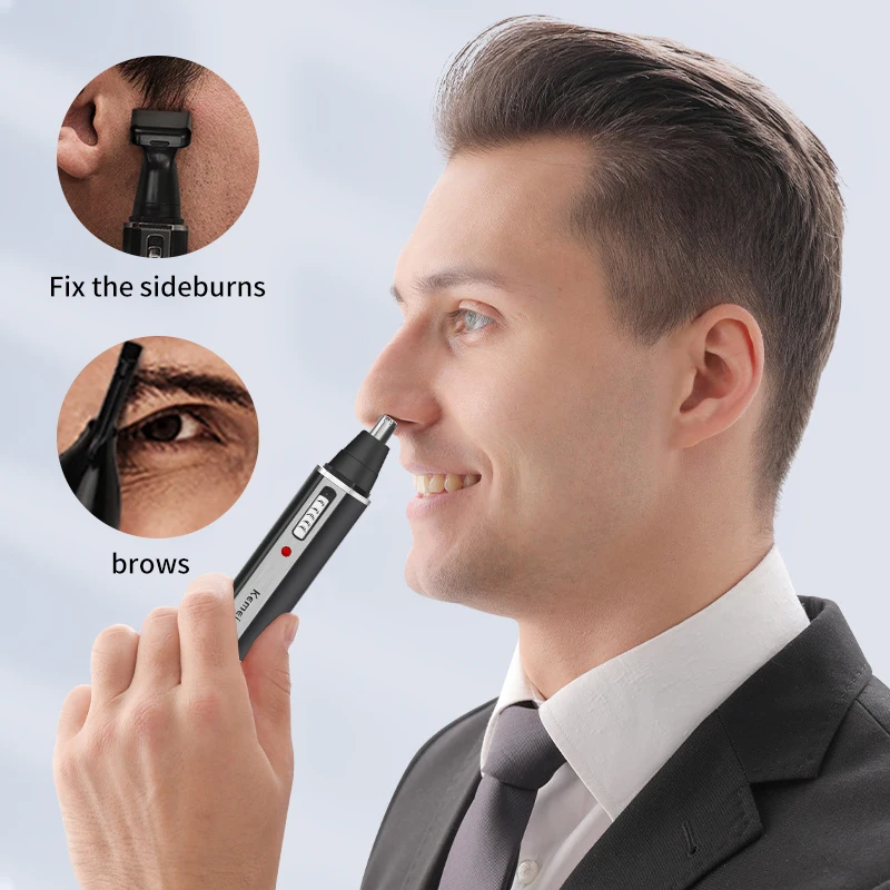 Promotional OEM nose hair trimmer cheap personalized nose ear trimmer for men shaving hair removal