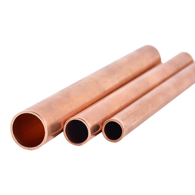 ASTM B88 Type K L M Copper Coil Tube Straight Copper Pipe For Water