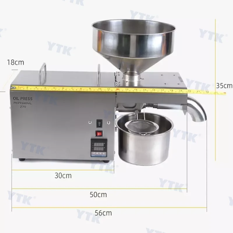 Export exclusively for automatic stainless steel oil press / small household oil press groundnut oil automatic  machine price