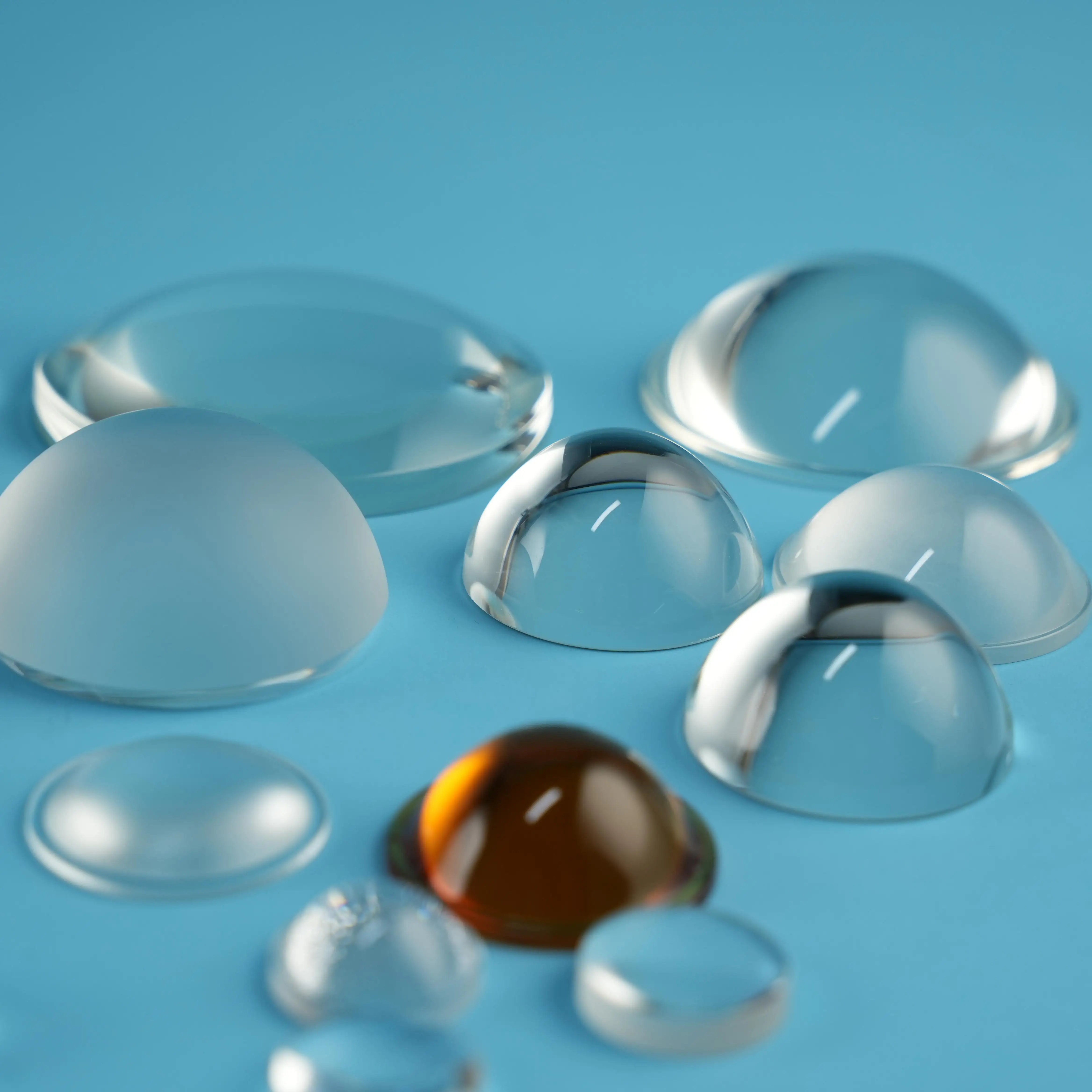 High Quality Customized Borosilicate 3.3 B270 Bk7 Glass Lens for COB LED Lighting Optical Glass Lens