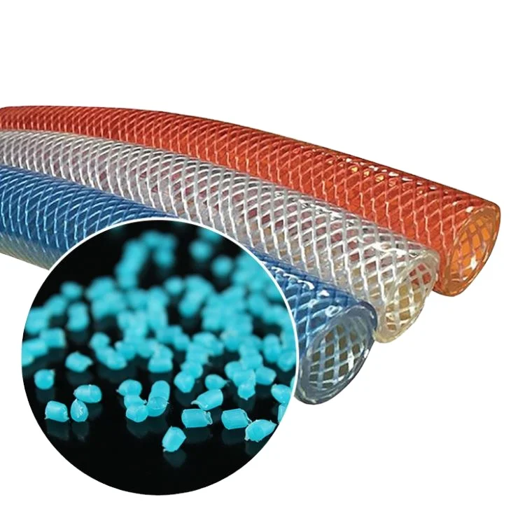 High Transparency PVC Compounds for Garden Hose with Polyvinyl Chloride PVC Materials Hardness 80A 85A 90A