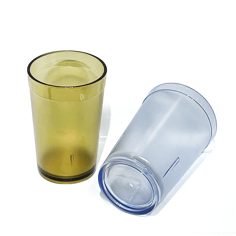 Custom Logo Frosted Plastic Cups Polycarbonate Drinking Glass Reusable Cups Tumbler
