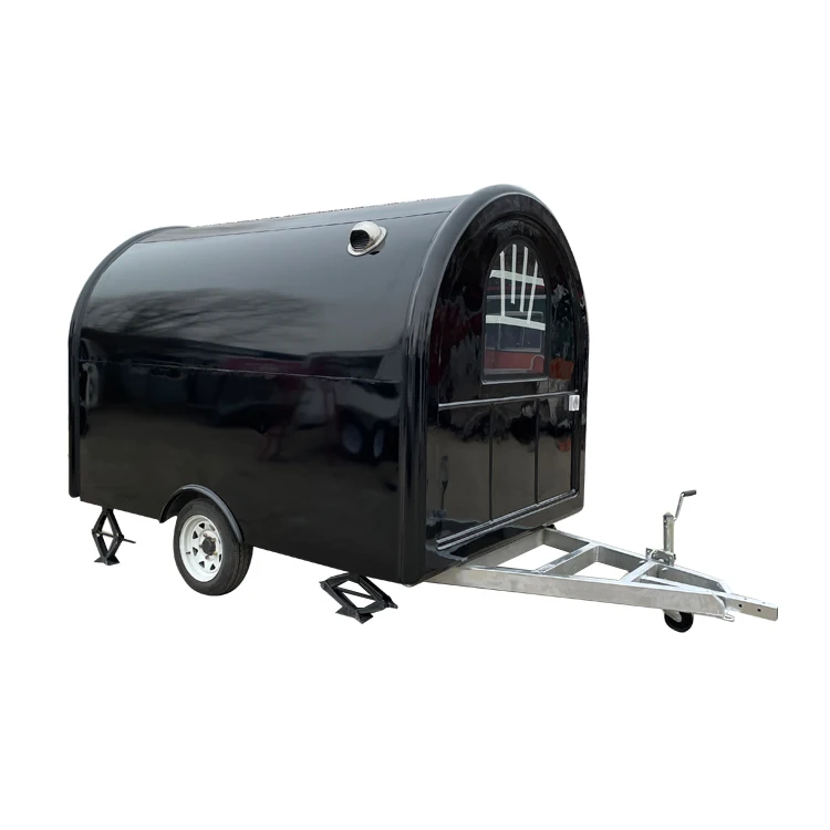 buy mobile boiled corn food kiosk & truck / best sell mobile accessories kiosk food cart / flat roof type mobile food trailer