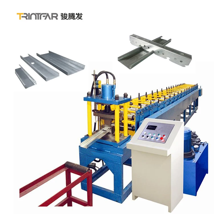 Iron Angle Keel Making Roll Form Light Gauge Steel Construction C Profil Framing Metal Components Profile Machine