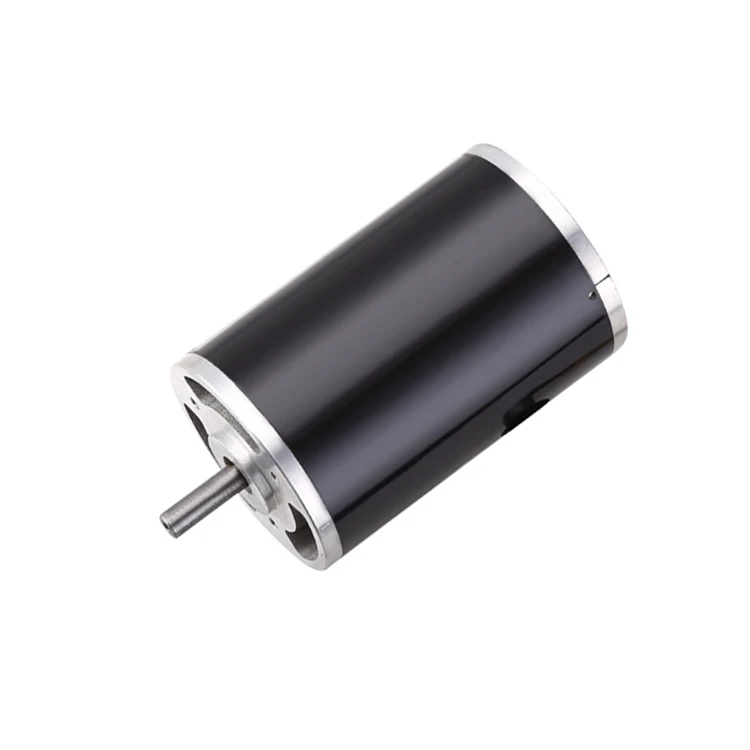 Weak vibration BLDC 200w 600g 12/24vol 3000rpm sliver mini brushless motor