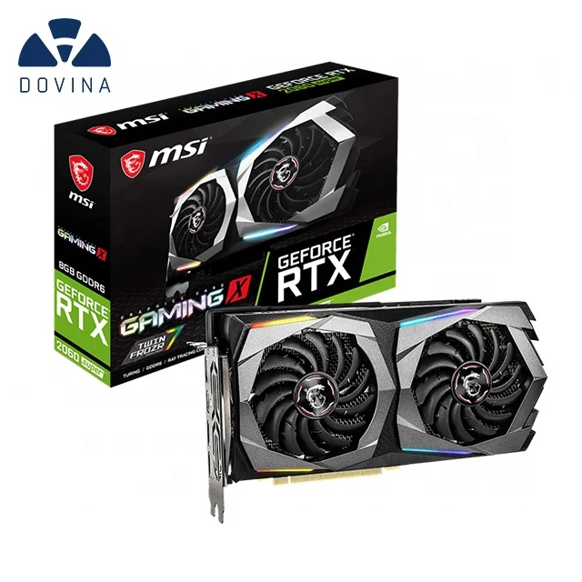 Оптовая продажа Высококачественная видеокарта бренда MSI RTX 2060 SUPER 8 Гб GDDR6 игровая карта в