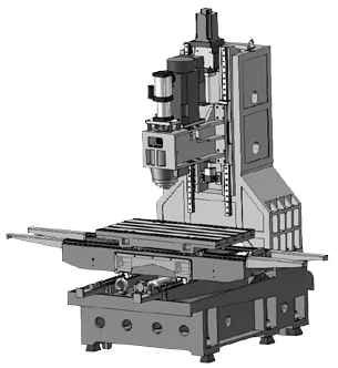 Compact vertical machining center mold lathe low cost cnc milling machine center