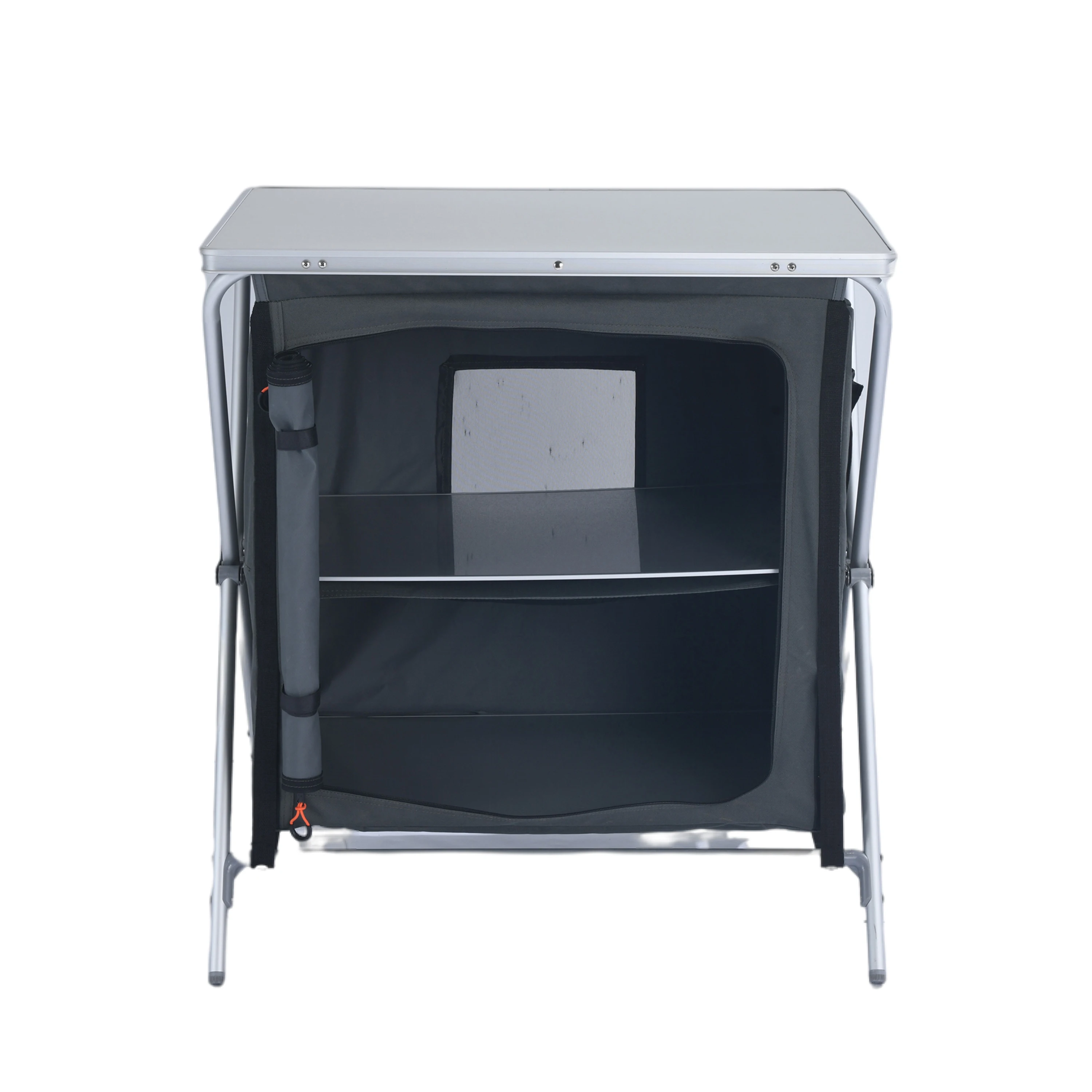 1pc Customized Logo Multifunctional Storage Box Picnic Table Outdoor Furniture Garden Folding Table for Garden Party