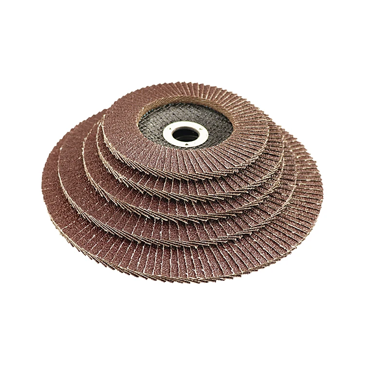 100*16mm abrasive grinding disc 4 inch flap disc making machine made in China