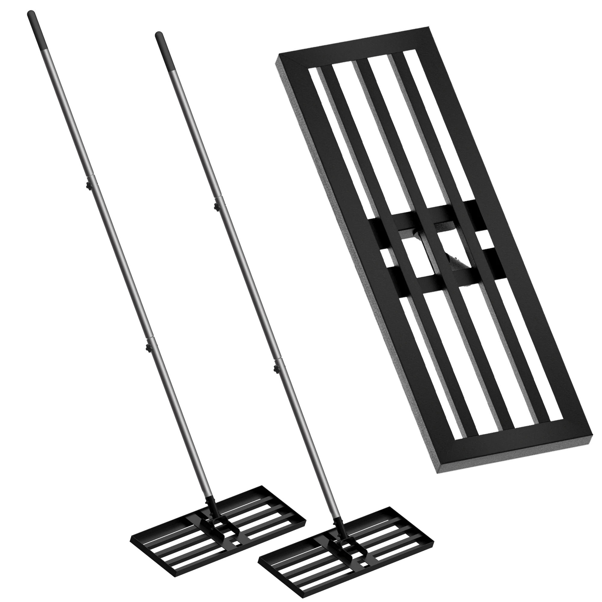 Rubber Handle Extreme Sports Ground Plate Coring Lawn Aerator Aerator Spiked Lawn Roller