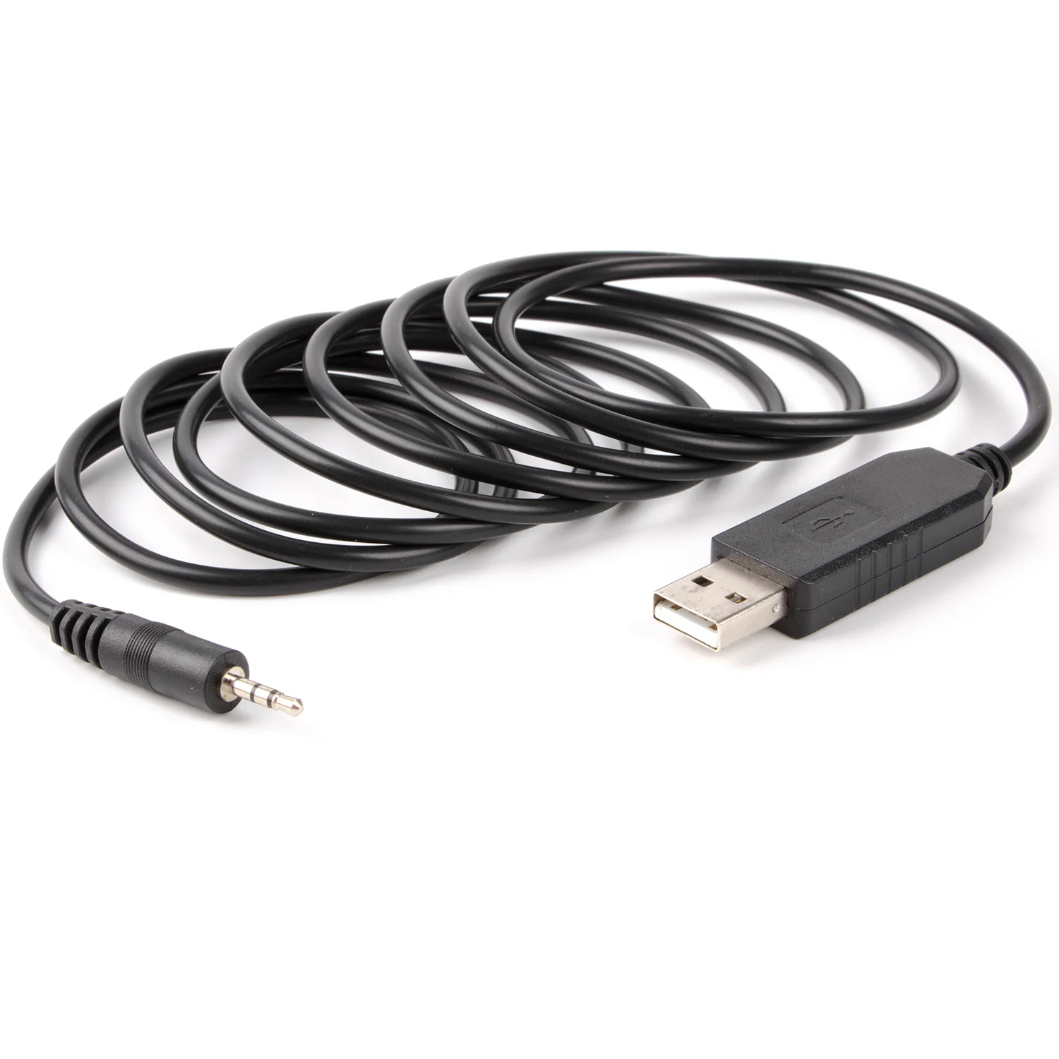 Оптовая продажа PL2303 USB 2,0 к модуль последовательного порта переменного тока 3-полюсный ТРС 3,5 мм 2,5 мм стерео разъем RS232 серийный конвертер кабель