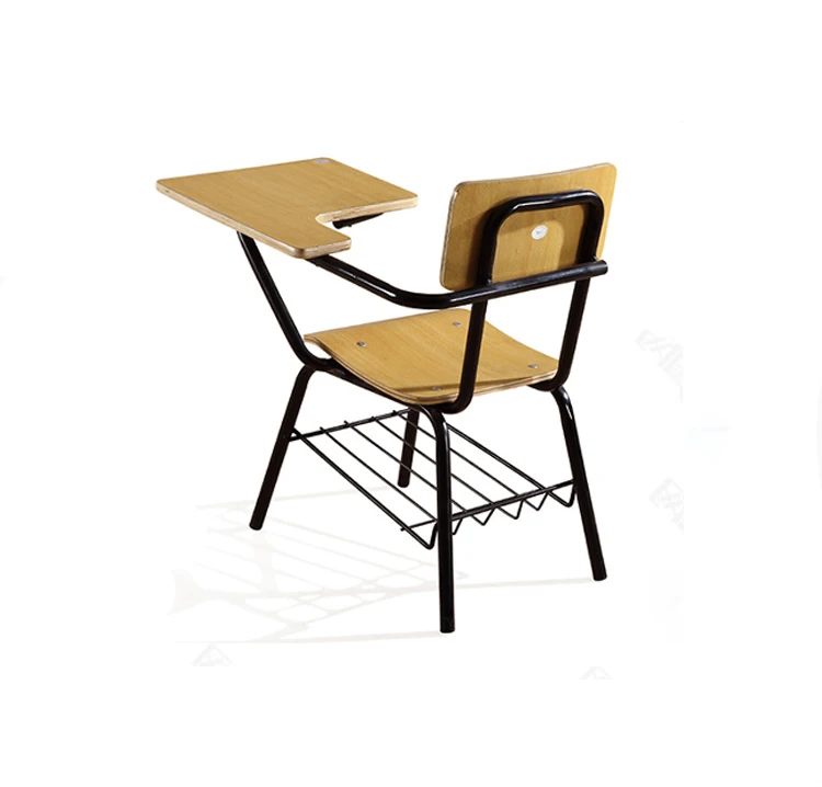 Best Price Tudent Exam Learning Students Study Chair With Table Desk