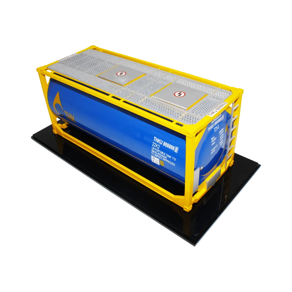 1:20 Die-Cast Alloy Metal Container Model Hobby Display Cases Business Gift Toy