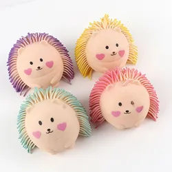 Hecion Fidget Toy Anti Stress Sensory Ball Creative Birthday Gift Squeeze Balls Squishy Hedgehog Soft TPR Flour Toy for Kids
