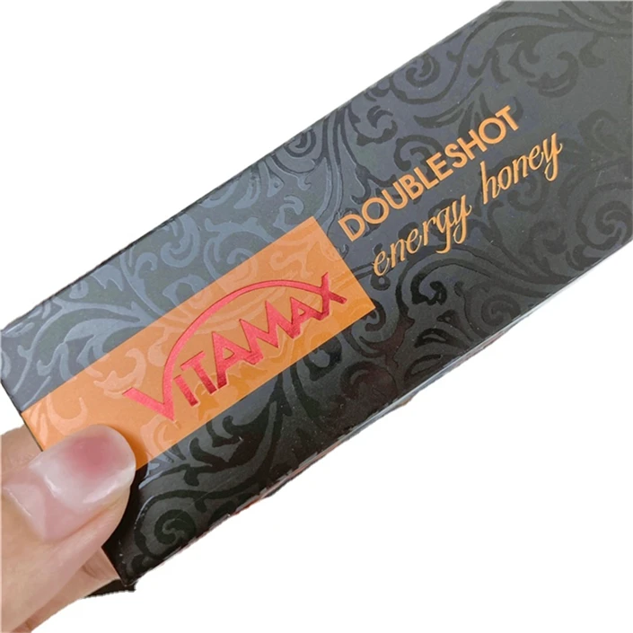 Распродажа золотой Королевский мед для мужчин Vip Rhino мужской сексуальный прикорм медовый дисплей бумажная коробка упаковки