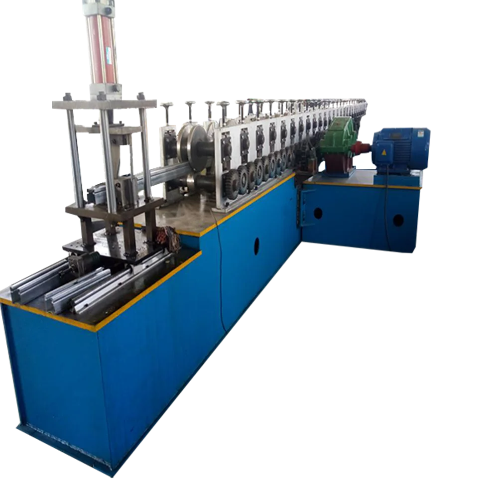 Wholesale Price Shutter Door Sliding Guide Rail Making Machine Guide Profile Roll Forming Machine