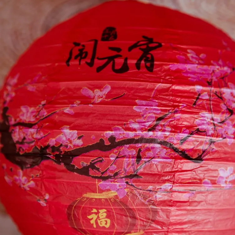Chinese handmade lanterns Spring Festival hanging Lantern  decorations red lanterns