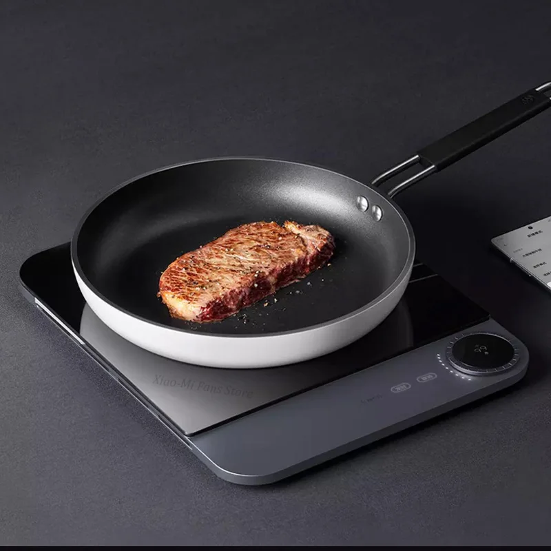 Smart Xiaomi Mijia Ultra-thin Induction Cooker Heat Continuous OLED Knob Adjustable Heating