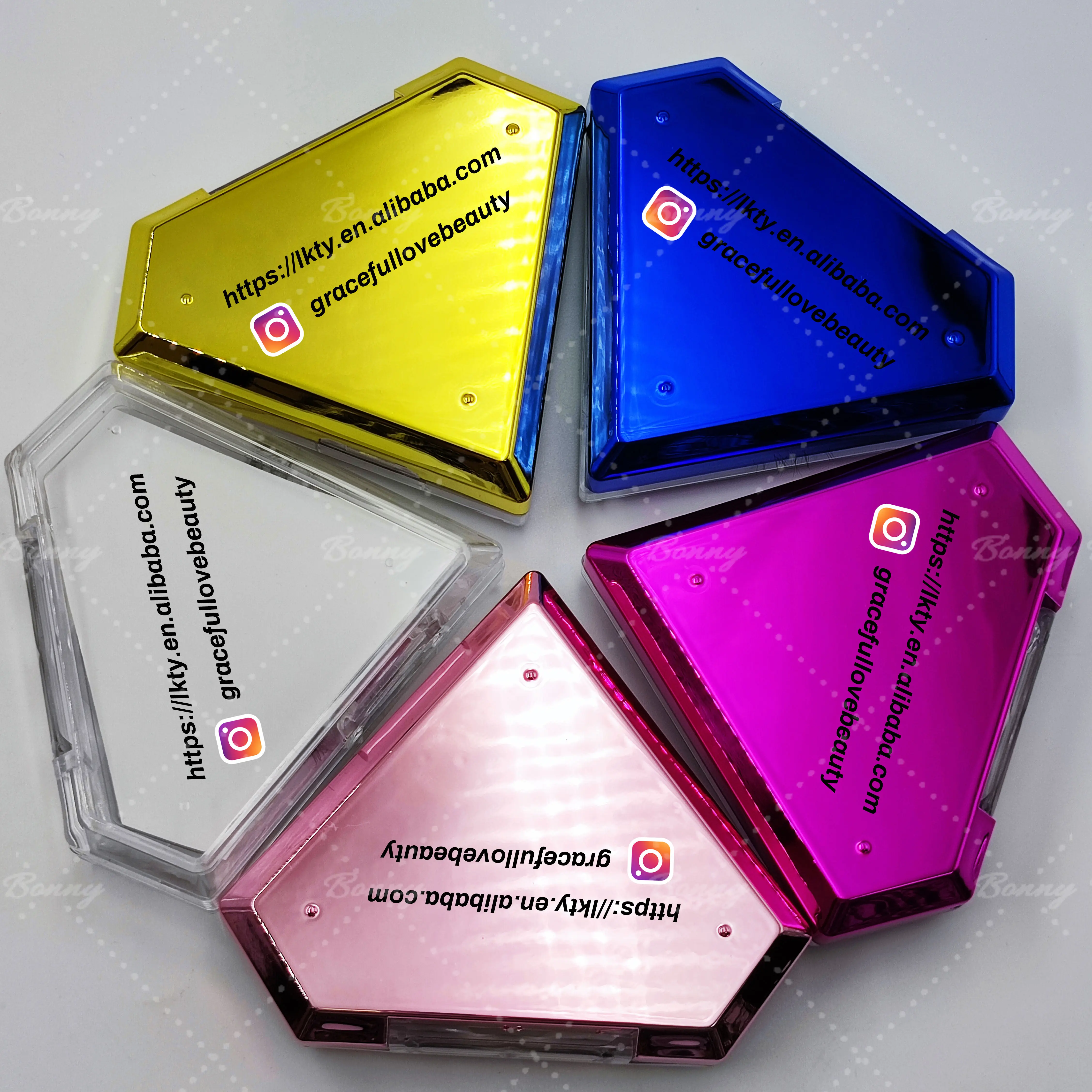 Оптовая продажа, коробки для ресниц с частным брендом, 3d футляры для ресниц из норки, упаковка для ресниц с бриллиантами на заказ