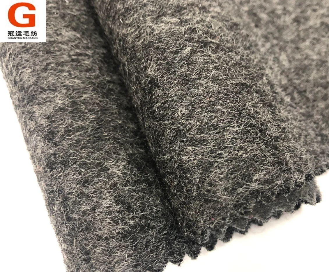 New Quality Cashmere Wool Material Knit Woolen Wool Coat Fabric