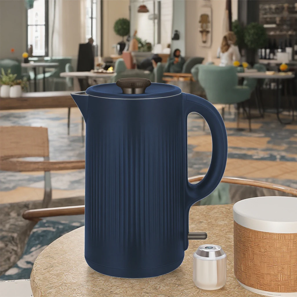 Factory Direct Electric Kettle Stainless Steel and Plastic Housing Cordless Jug for Household and Hotel Use