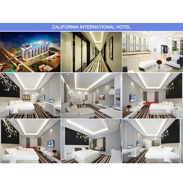 Fulilai custom luxury 4 star hotel room furniture bedroom set