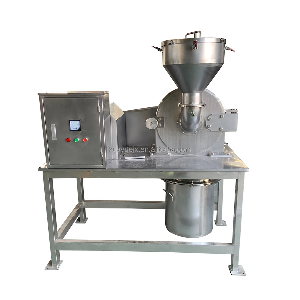 Wld Seed Fried Worms Insect Bug Oil Product Powder Making Cryogenic Mill Grinding Pulverizer Machine