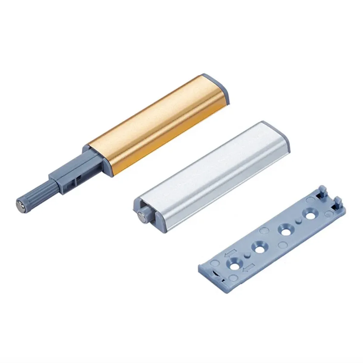 factory price Push to open cabinet System damper buffer Side Mount Damper Buffer Catcher Door Closer Damper Push to Open Latch