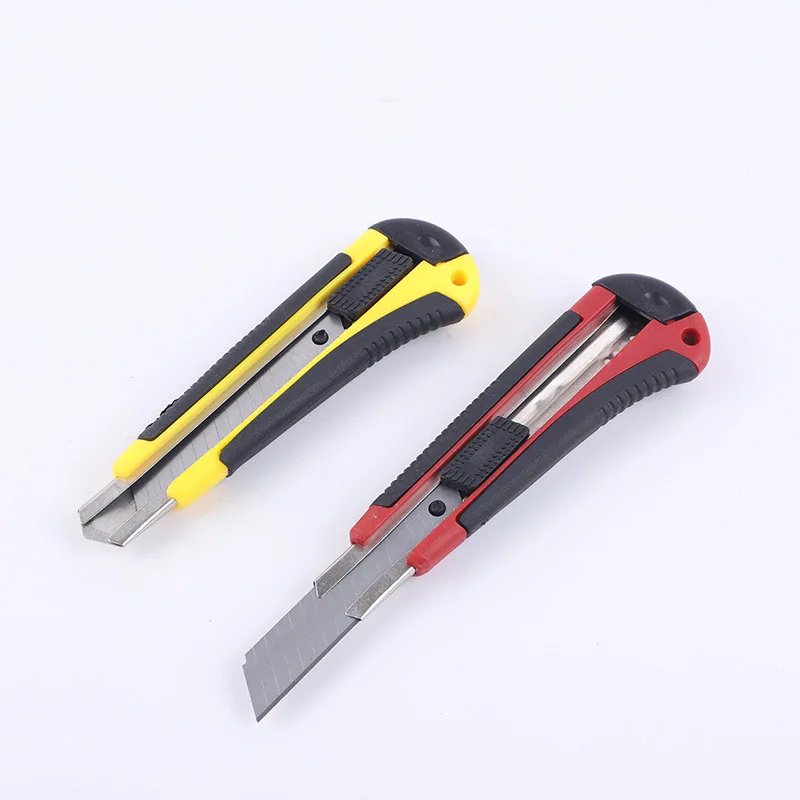 
Aluminum Auto Retractable Pocket Safety Utility Pocket sliding blade Cutter Knife 
