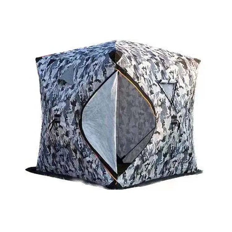 New Arrival Cube Winter Fishing Tent Carp Hunting Winter Fishing Tent House Thickened Ice Fishing Tents