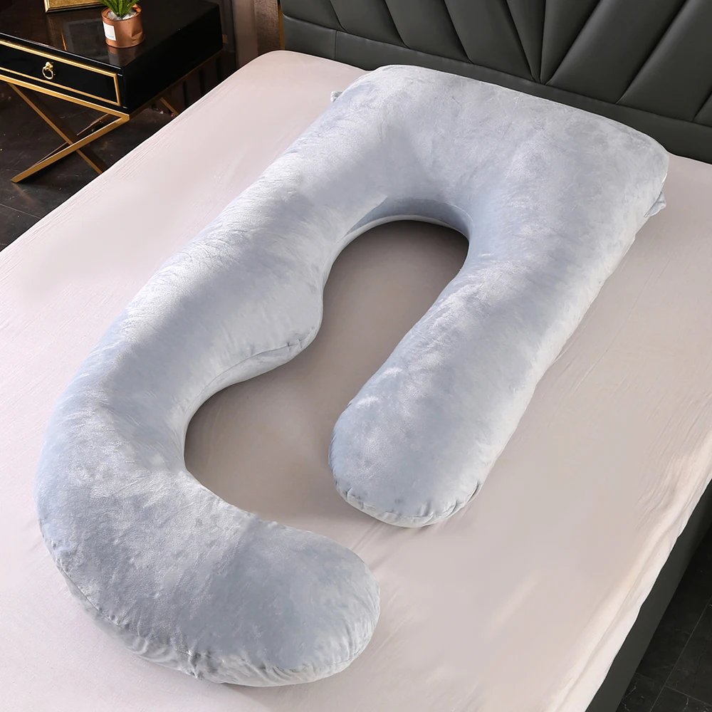 Wholesale Best U-Shaped Cover Maternity Nursing Full Body Pregnancy Pillow For Pregnant Women Sleeping Leg Support