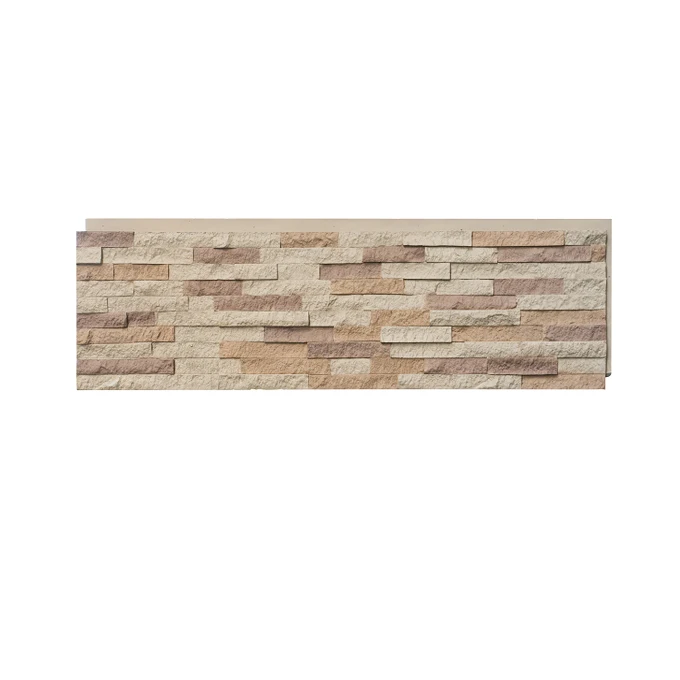 Cheap price lightweight PU Artificial Stone polyurethane interior and exterior 3D wall panel culture stone within three color