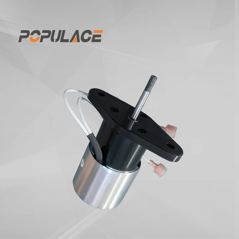 POPULACE Solenoide 12 Volts Engine Fuel Shut Off Pull Push 3way 0306-5465 Engine stop Solenoid valve 12V diesel generator parts