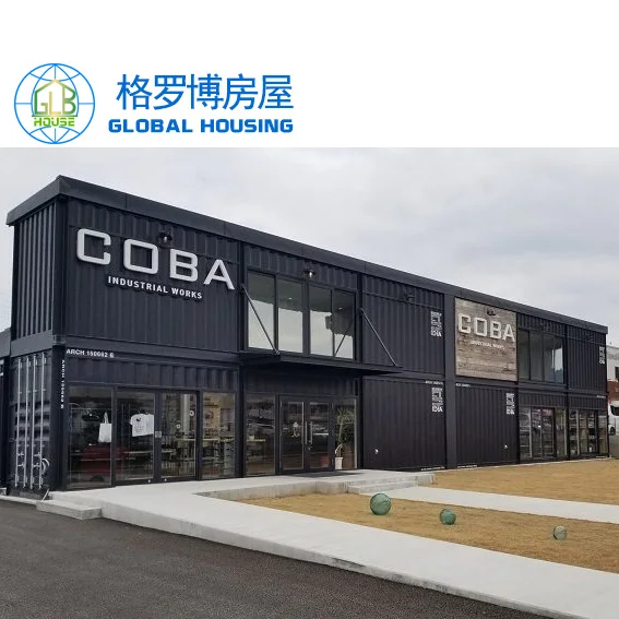 Export abroad 20 ft double floor capsule hotel/sleep box/modern container house design