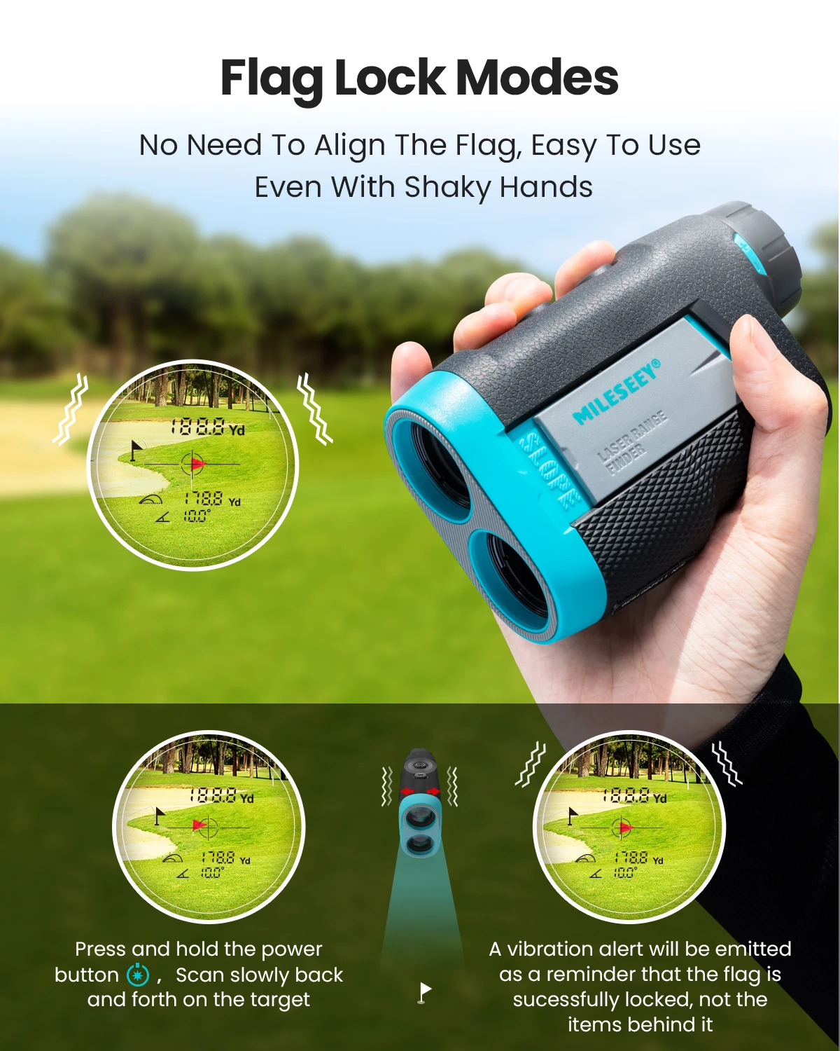 Sport Mileseey Rangefinder Golf Laser Range Finder Watch For Golf China Laser Rangefinder