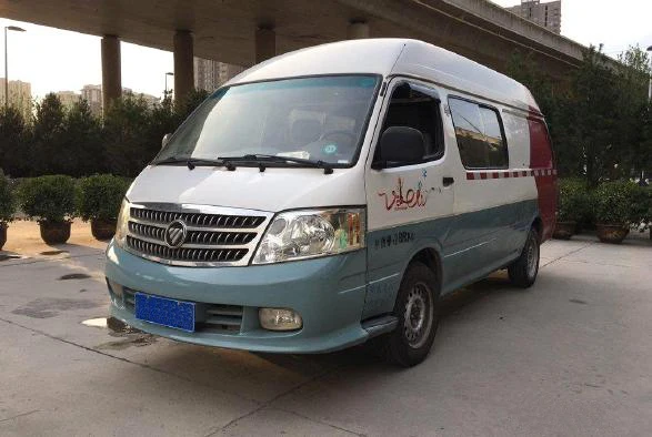 Futian landscape 2.2L 4x2 103ps used minivan minibus for sale