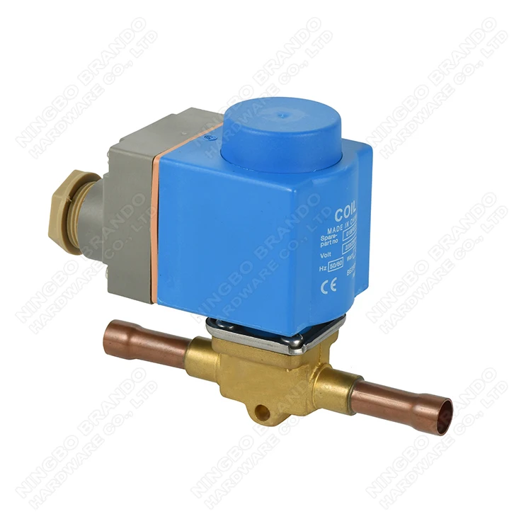 EVR 3 1/4' Solder Refrigeration Solenoid Valve For HVAC Air Conditioning Refrigerator Chiller 220VAC 110VAC 24VAC 24VDC 12VDC