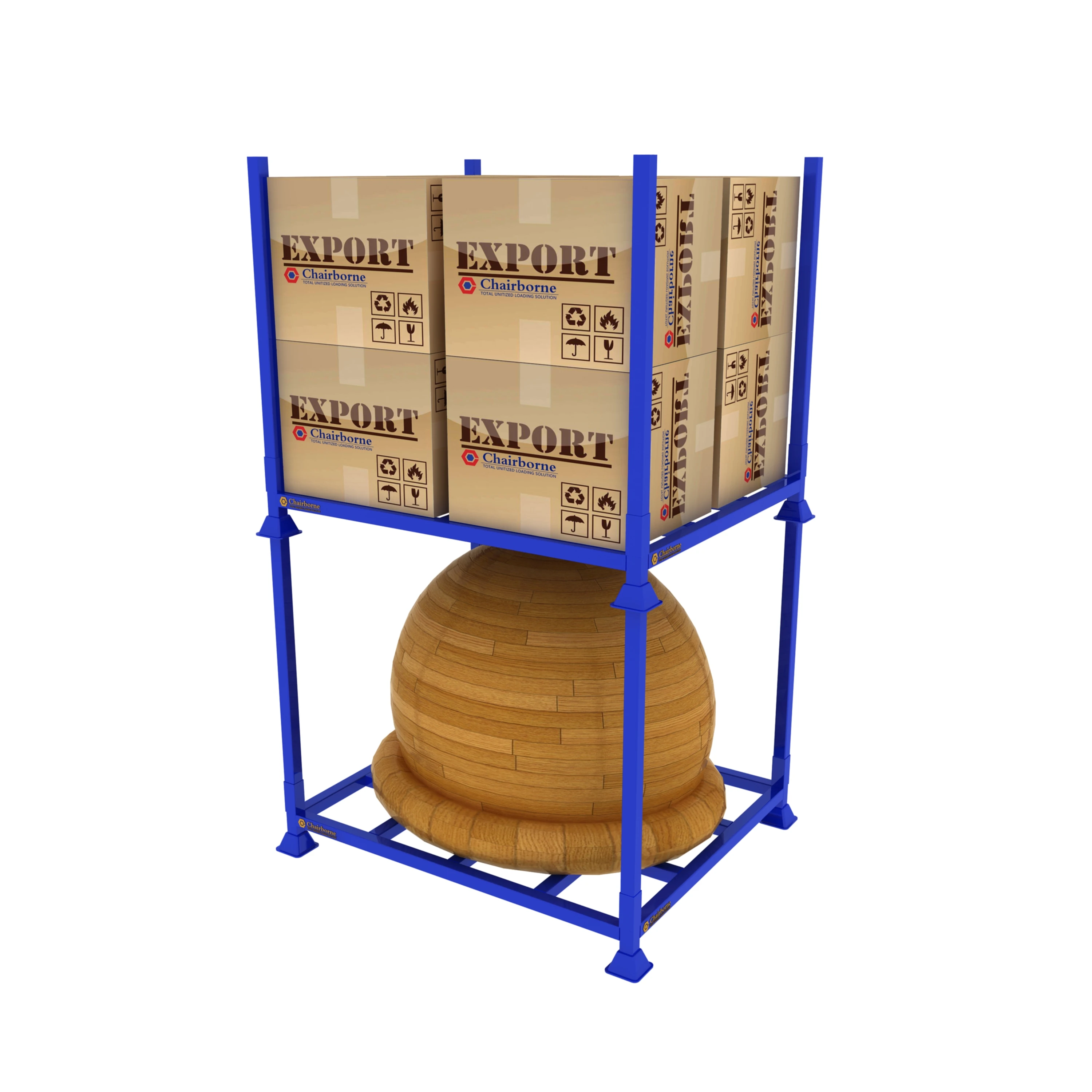 Heavvy Duty Industrial Storage rack Metal Portable Steel Racks Pallet Stacking Frames