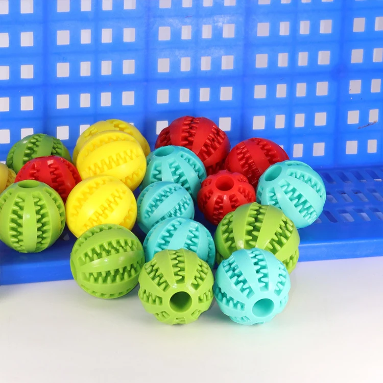 
Factory manufacturer cheap price wholesale red color soft mini solid rubber pet ball 
