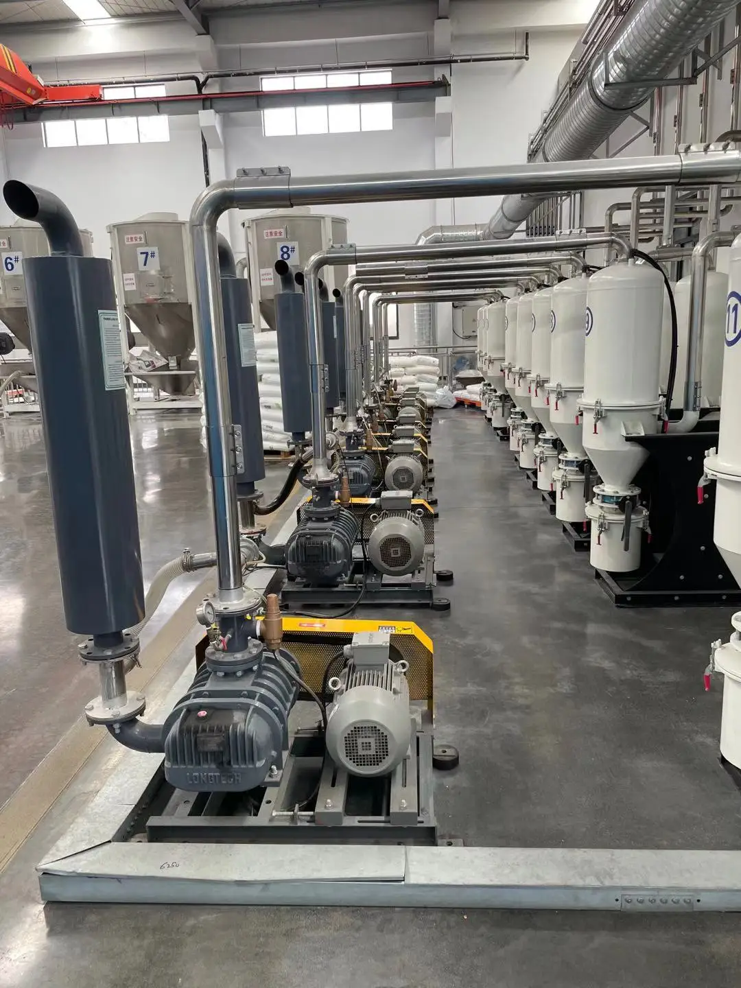 Roots Type Blower LT Series Three Lobe Roots Blower 4kw-55kw