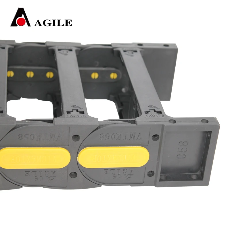 
58*175 mm VMTK reinforced open type plastic cable towline drag chain 