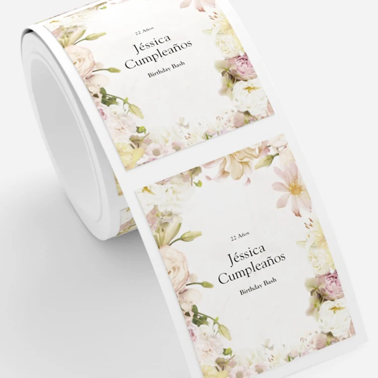 Custom printing roll labels cough syrup bottle label compostable labels