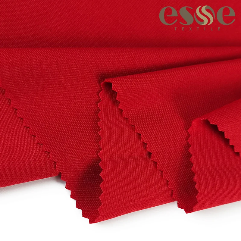 For Trousers Pants Hot Sale King Roma Fabric India Nr Roma Zurich Plain Dyed Polyester 4 Way Spandex 330gsm Stretch Fabric 500KG