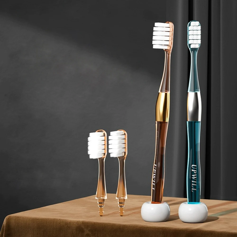 China yangzhou factory OEM replaceable head toothbrush for home use